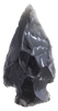 PRE-COLUMBIAN OBSIDIAN VOTIVE ARROWHEAD - Fagan Arms