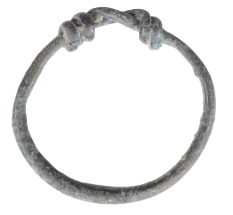 CELTIC FINGER RING C.400-100 BC SIZE 3 ½ - Fagan Arms