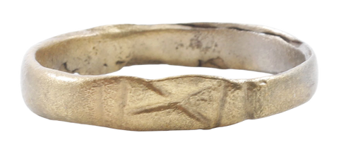 EUROPEAN WEDDING RING C.6TH-10TH CENTURY AD, SIZE 10 - Fagan Arms