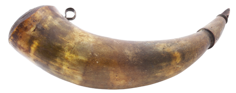 FINE COLONIAL AMERICAN COMBINATION HORN - Fagan Arms