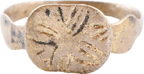 MEDIEVAL EUROPEAN RING, 15th-17th CENTURY, SIZE 9 ¾ - Fagan Arms