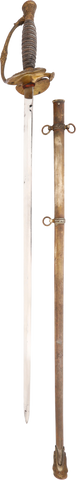 US 1860 STAFF & FIELD OFFICER’S SWORD - Fagan Arms