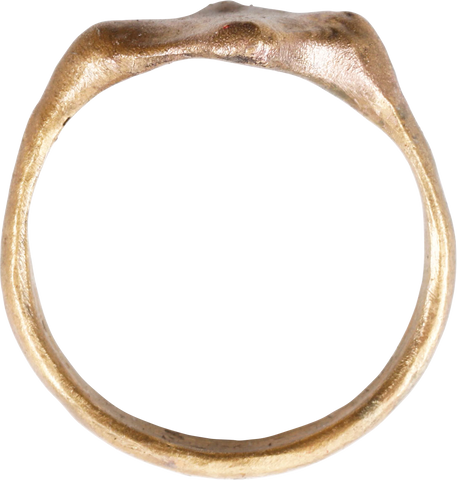 LATE MEDIEVAL EUROPEAN RING 14TH-16TH CENTURY AD, SIZE 11 - Fagan Arms