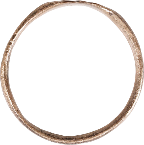 ANCIENT ROMAN/MEDIEVAL EVIL EYE RING, 4TH-8TH CENTURY AD, SIZE 10 ¼ - Fagan Arms