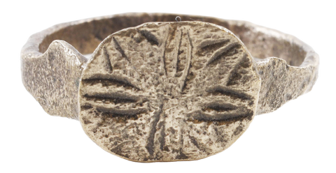 MEDIEVAL EUROPEAN RING, SIZE 8 ¼ - Fagan Arms