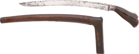 CELEBES (SUMATRA) DAGGER BADE-BADE, LATE 18TH - EARLY 19TH CENTURY - Fagan Arms