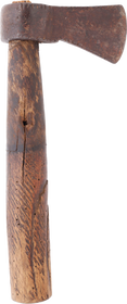 RARE COLONIAL AMERICAN BELT OR POUCH AXE LATE 17TH-18TH CENTURY - Fagan Arms