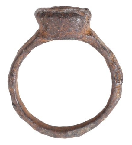 ROMAN IRON SIGNET RING C.500-100 BC, SIZE 7 - Fagan Arms