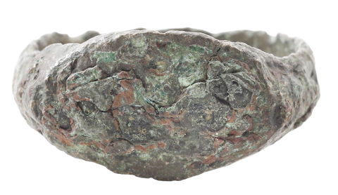 ROMAN BRONZE RING C.100BC-250AD, SIZE 7 ½ - Fagan Arms