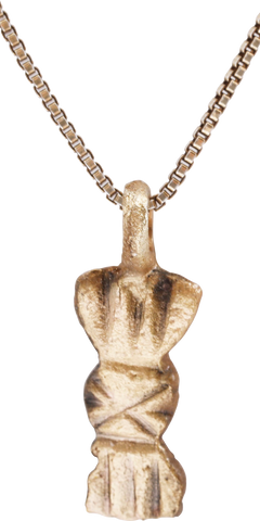 ROMAN LEGIONARY’S SWORD BELT MOUNT NECKLACE, MID-LATE 4TH CENTURY AD - Fagan Arms