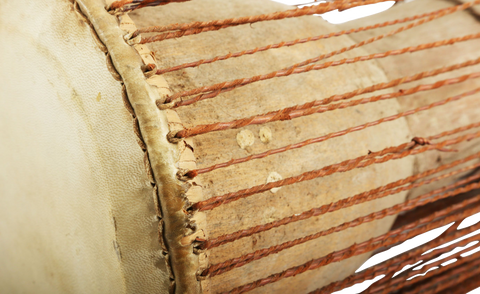 ANTIQUE/VINTAGE AFRICAN TENSION DRUM - Fagan Arms