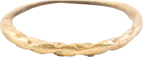 VIKING ROPED OR TWIST WEDDING RING, C.866-1067 AD, SIZE 9 3/4 - The History Gift Store
