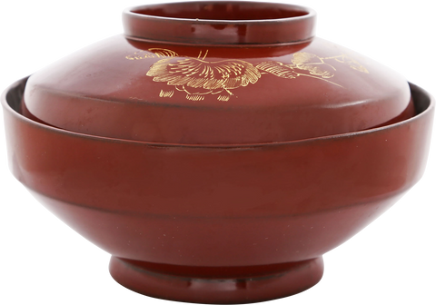 JAPANESE LACQUERED BOWL, OWAN - The History Gift Store