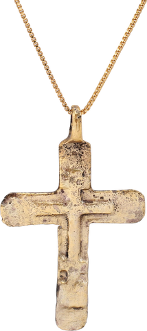 EASTERN EUROPEAN CROSS NECKLACE 17th-18th CENTURY - The History Gift Store