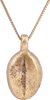 ANCIENT ROMAN SHELL PENDANT NECKLACE C.100-350 AD - The History Gift Store