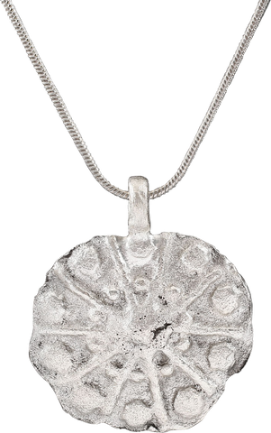 ROMAN WHEEL OF FORTUNE AMULET NECKLACE, 3RD-6TH CENTURY AD - The History Gift Store
