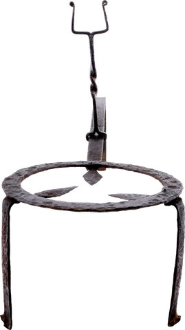 PILGRIM/COLONIAL AMERICAN HEARTH TRIVET - The History Gift Store