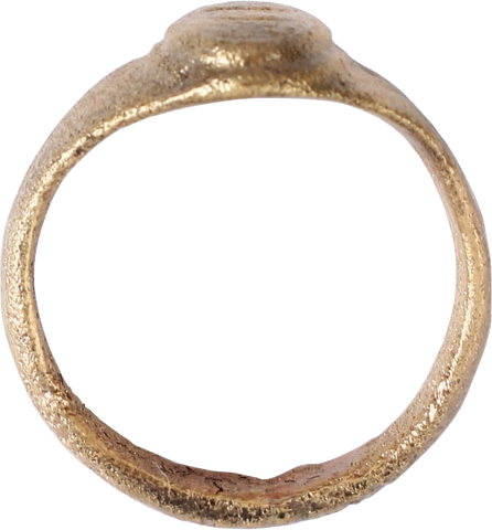 LATE MEDIEVAL WOMAN'S FASHION RING, SIZE 6 3/4 - The History Gift Store