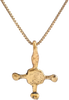 EUROPEAN CONVERT'S CROSS NECKLACE 9th-10th CENTURY - The History Gift Store