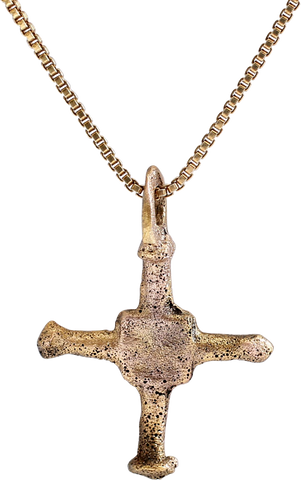 EUROPEAN CONVERT'S CROSS NECKLACE 9TH-10TH CENTURY - The History Gift Store