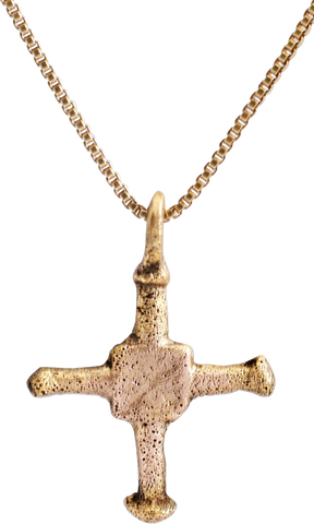EUROPEAN CONVERT'S CROSS NECKLACE 9TH-10TH CENTURY - The History Gift Store