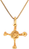 EUROPEAN CONVERT'S CROSS NECKLACE, 9TH-10TH CENTURY - The History Gift Store