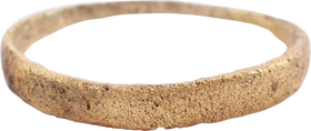 MEDIEVAL EUROPEAN PEASANTS WEDDING RING, SIZE 6 3/4 - The History Gift Store