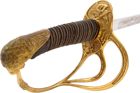 FINE VARIATION KNIGHTS OF PYTHIAS SWORD. - The History Gift Store