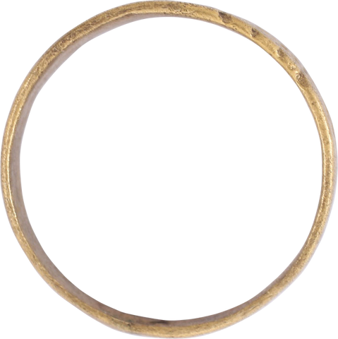 GREEK/BALKAN BETROTHAL RING, 18TH-19TH CENTURY, SIZE 9 3/4 - The History Gift Store