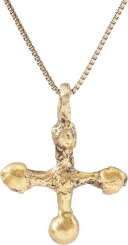 EUROPEAN CONVERT’S CROSS NECKLACE, 9th-10th CENTURY - The History Gift Store