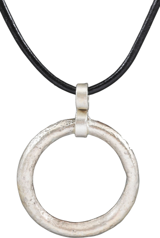 CELTIC FUNERARY PROSPERITY RING NECKLACE, C.400-100 BC - The History Gift Store