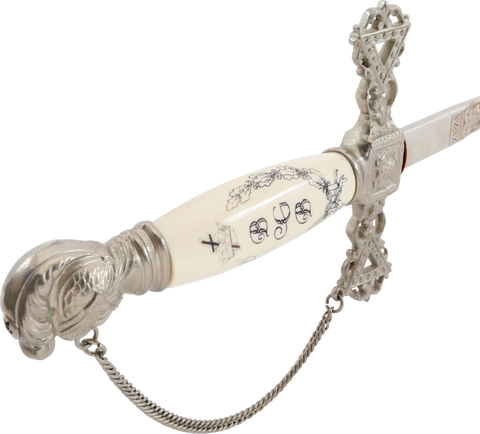 KNIGHT’S TEMPLAR SWORD FIRST HALF OF THE 20TH CENTURY - The History Gift Store