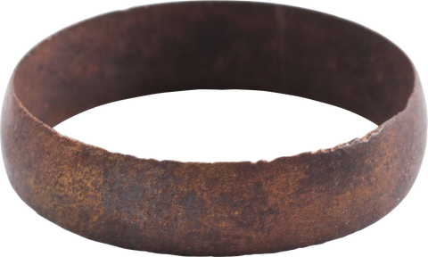 RARE COPPER VIKING RING, 900-1050 AD JEWELRY, SIZE 9 1/2 - The History Gift Store