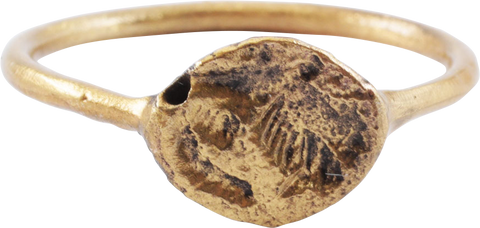 ROMAN SIGNET RING, 1ST-4TH CENTURY AD, SIZE 8 3/4 - The History Gift Store