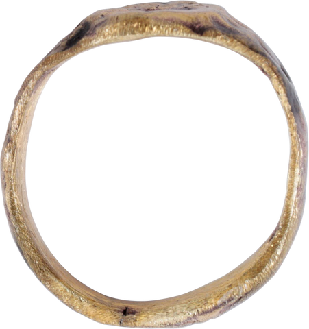 LATE ROMAN, MEDIEVAL CHRISTIAN CHILD’S RING, C.5th-8th CENTURY, SIZE 1 - The History Gift Store