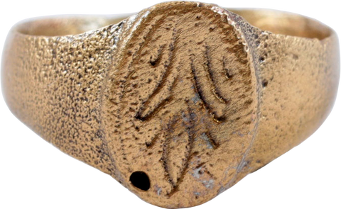 LATE MEDIEVAL WOMAN'S FASHION RING, SIZE 5 1/4+ - The History Gift Store