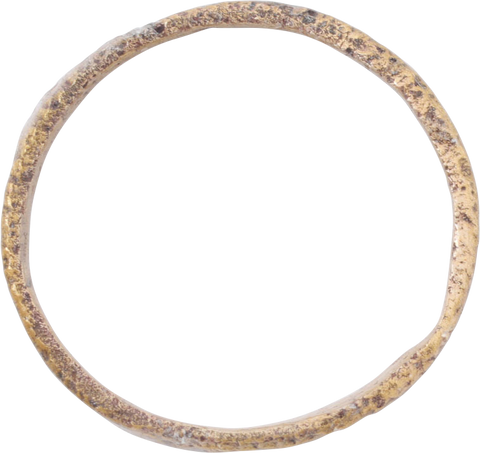 MEDIEVAL EUROPEAN CHRISTIAN RING 9TH-10TH CENTURY AD, SIZE 4 3/4 - The History Gift Store