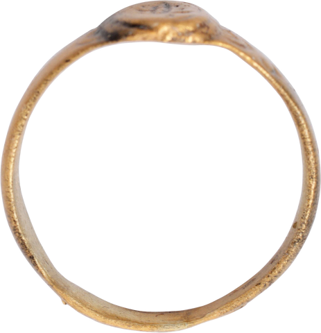 LATE MEDIEVAL WOMAN'S FASHION RING, SIZE 9 1/2 - The History Gift Store