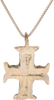 MEDIEVAL EUROPEAN PILGRIM'S RELIQUARY CROSS - The History Gift Store