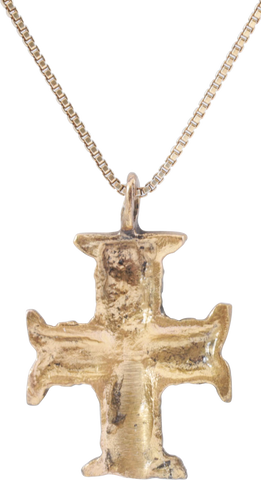 MEDIEVAL EUROPEAN PILGRIM'S RELIQUARY CROSS - The History Gift Store