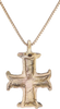 RARE MEDIEVAL EUROPEAN PILGRIM'S RELIQUARY CROSS - The History Gift Store