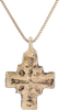 MEDIEVAL EUROPEAN PILGRIM’S RELIQUARY CROSS NECKLACE, 8th-12th CENTURY - The History Gift Store