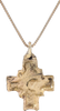 MEDIEVAL EUROPEAN PILGRIM’S RELIQUARY CROSS NECKLACE, 8th-12th CENTURY - The History Gift Store