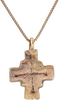 EUROPEAN RELIQUARY PILGRIM’S CROSS 7TH-10TH CENTURY - The History Gift Store