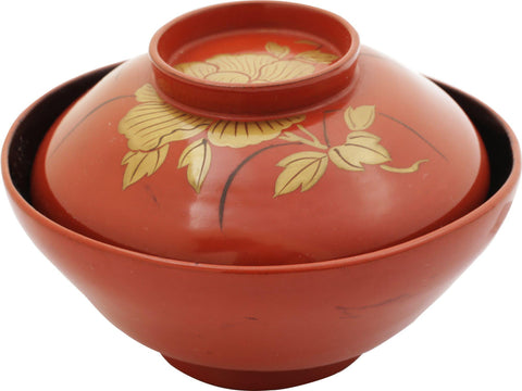 JAPANESE LACQUERED BOWL OWAN - The History Gift Store