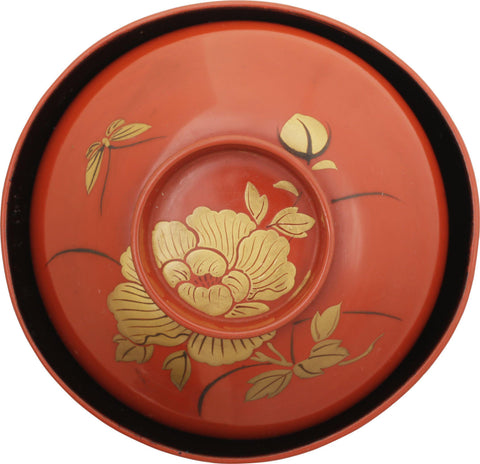JAPANESE LACQUERED BOWL OWAN - The History Gift Store