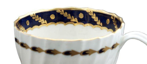 ENGLISH EXPORT TEA CUP, DR. WALL WORCESTER C.1770-80 - The History Gift Store