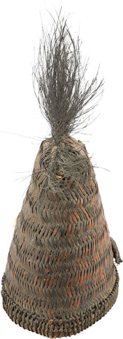NAGA HEADHUNTER’S WICKER HELMET/HAT - The History Gift Store