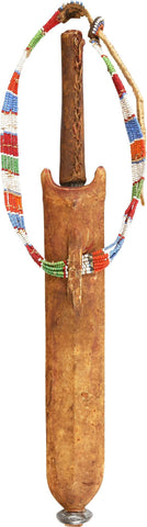 GOOD EARLY MAASAI BROADSWORD SEME. - The History Gift Store