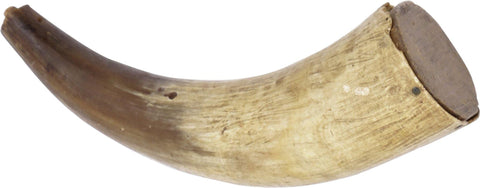 COLONIAL AMERICAN PRIMING HORN - The History Gift Store